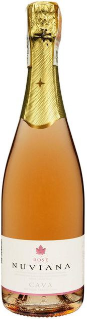 Вино ігристе Cava Nuviana Rose сухе рожеве 11.5% 0.75 л